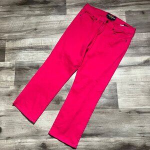 Lucky Brand Sweet’N Crop Denim Jeans Pink Women’s Size 10/30